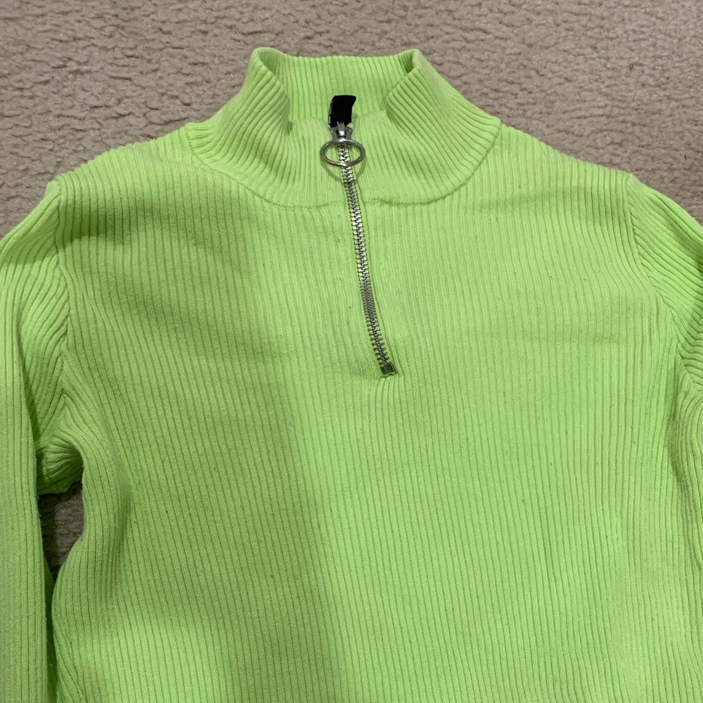 Half zip